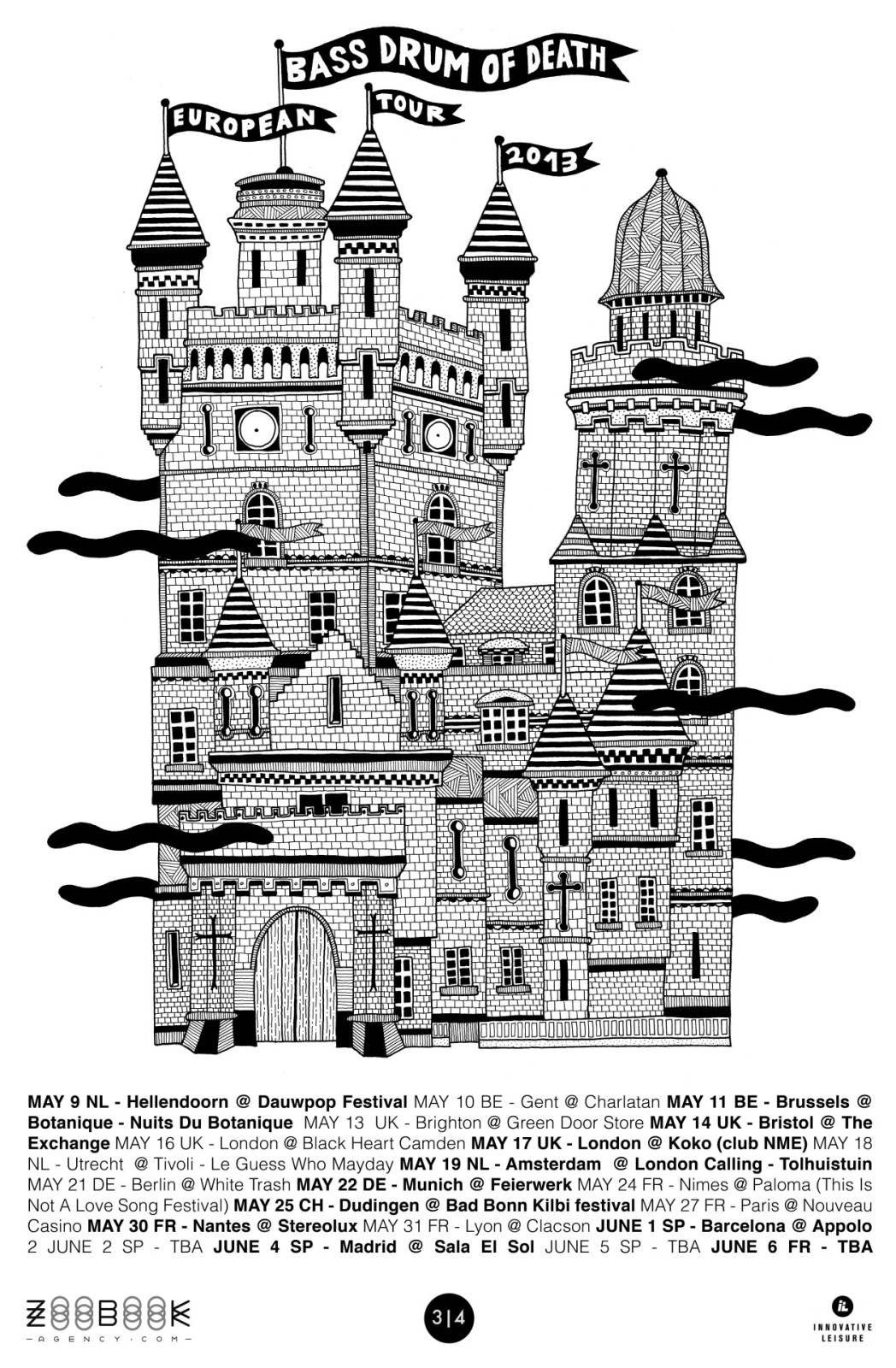 Bass Drum Of Death new s/t on Innovative Leisure and Benelux tourdates